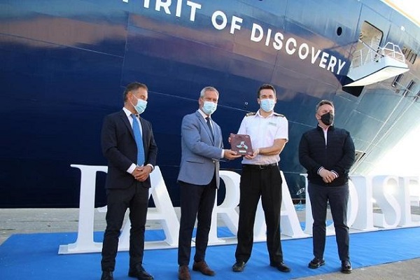 El Puerto de Motril estrena la temporada de cruceros con el Spirit of Discovery