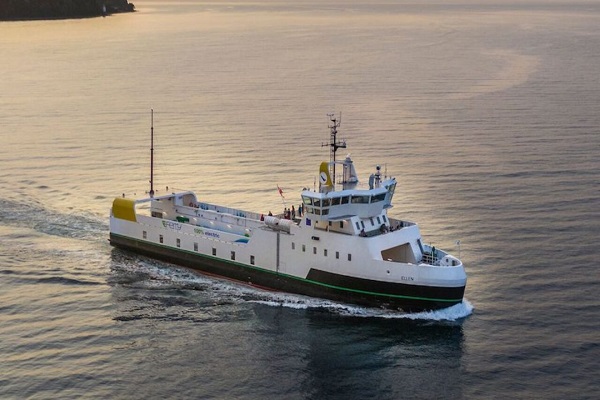 El ferry eléctrico Ellen bate récord mundial de 50 millas con una sola carga