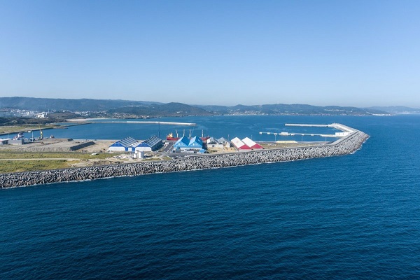 El Puerto de La Coruña avanza en las obras del acceso ferroviario al puerto exterior