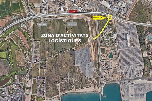 Otorgada la construcción del nuevo acceso a la ZAL del Puerto de Tarragona