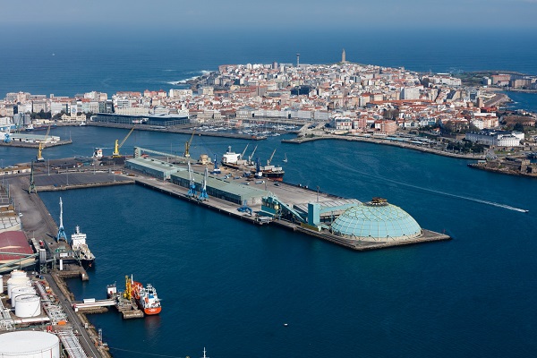 El Puerto de La Coruña bate récord en tráficos con casi 15 millones de toneladas