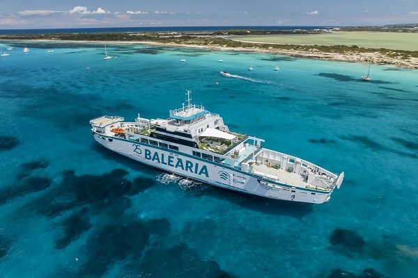 Balearia estrena el primer ferry eléctrico de España esta semana