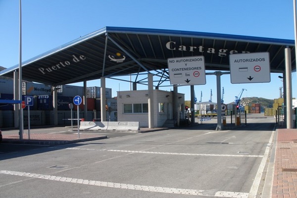 El Puerto de Cartagena integrará marquesinas en control de accesos a Escombreras