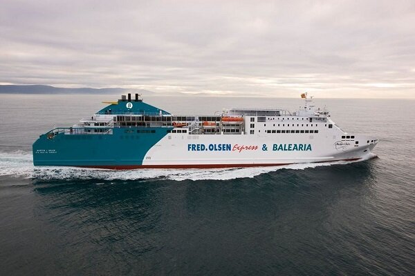 Baleària y Fred Olsen Express incorporan nuevo ferry a la conexión Huelva-Canarias