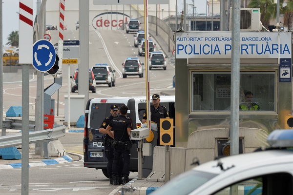 El Puerto de Barcelona intensifica la vigilancia en aparcamientos y recintos de seguridad